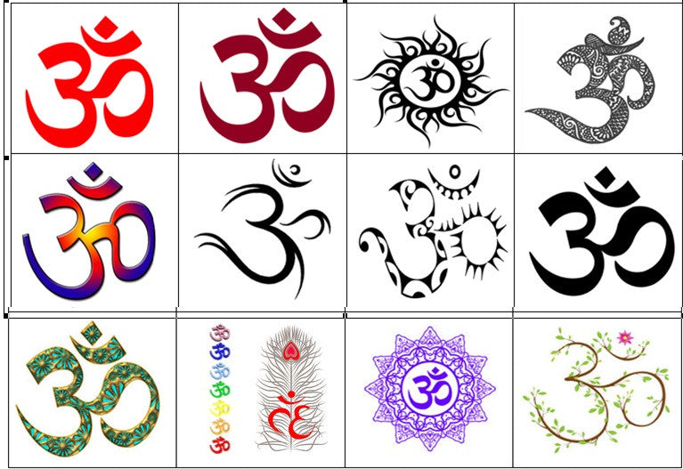 Aum Temporary Tattoos